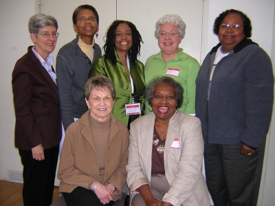 Members of the Tar Heel branch with the state president.