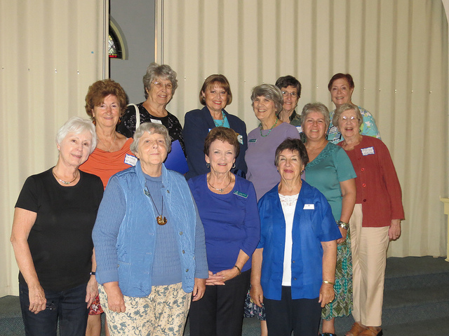 Attendees at AAUW NC meeting in Wilmington